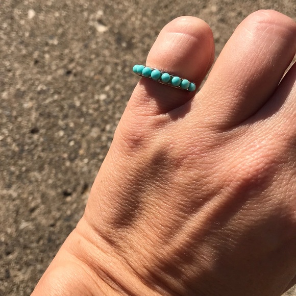 Turquoise ring s5.5 - Picture 4 of 4